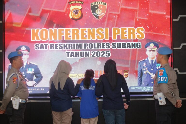 Polres Subang Ungkap Pembunuhan Berencana di Pusakanagara