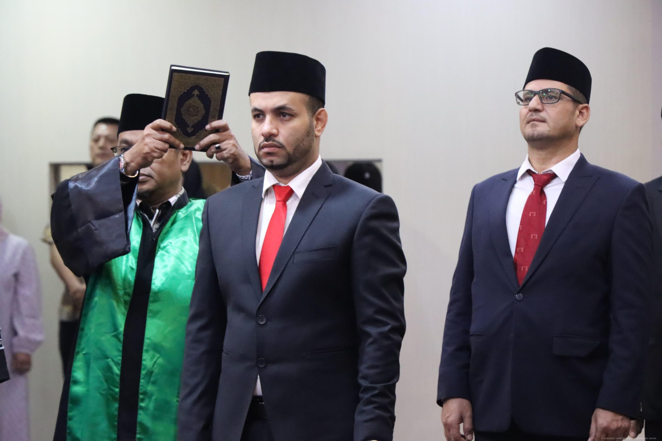 Kanwil Kemenkum DK Jakarta Kukuhkan Warga Negara RI dan Pejabat Manajerial