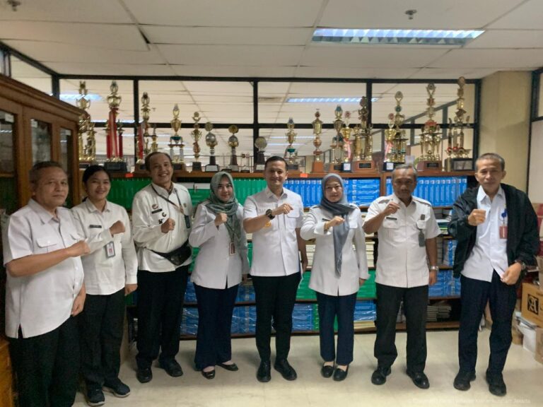 Persiapan PJA dan Pembentukan Posbankum, Kanwil Kemenkum DK Jakarta Beraudiensi Dengan Kabag Hukum Jakarta Pusat