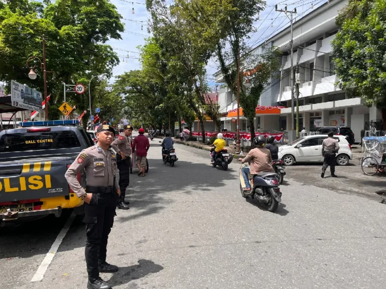Cegah Tawuran Pelajar, Polresta Ambon Gelar Patroli Siang dan Berikan Himbauan Kamtibmas