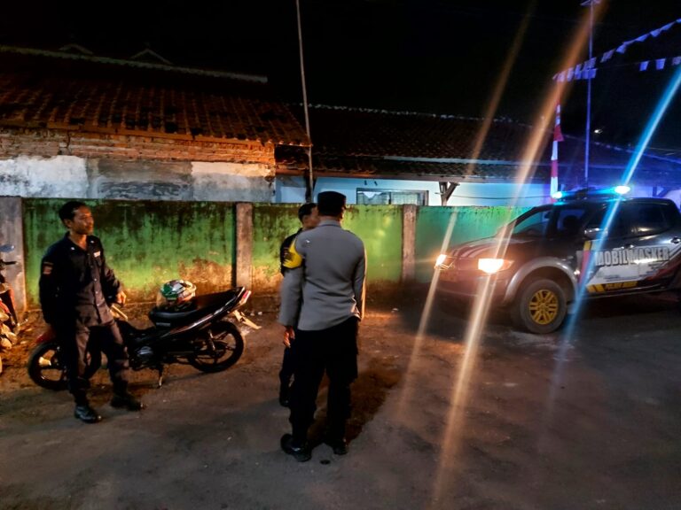 Cegah Kriminalitas, Polsek Sindangkerta Lakukan Patrol Presisi KRYD