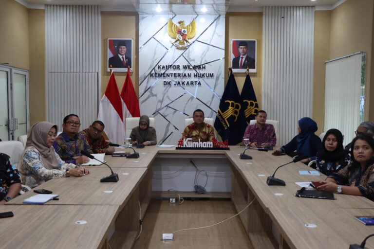 Menuju Kontestasi WBBM Tahun 2025, Kanwil Kemenkum DK Jakarta Ikuti FGD