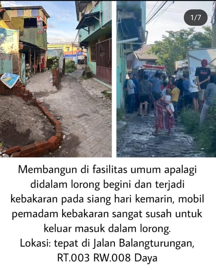 Bangun di Atas Tanah Sendiri, Warga Daya Bantah Video Yang Beredar Soal Pemagaran Fasum