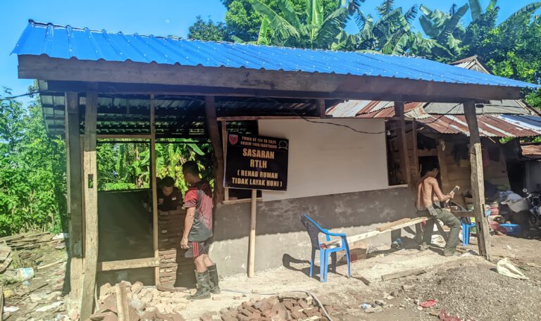Tetesan air mata kebahagiaan 10 orang 3.KK penghuni RTLH di Desa Barua Kabupaten Bantaeng