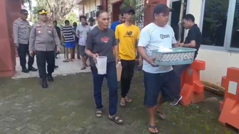 13 Orang Diamankan Polisi Hendak Asik Pesta Miras