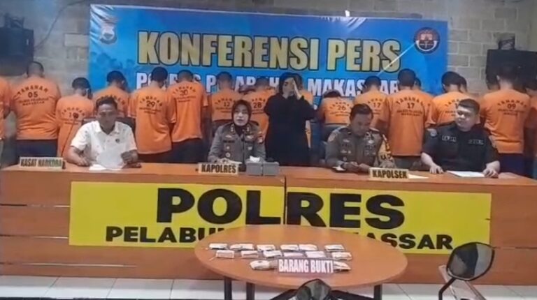 Satresnarkoba Polres Pelabuhan Tangkap 111 Orang Pengguna Narkoba
