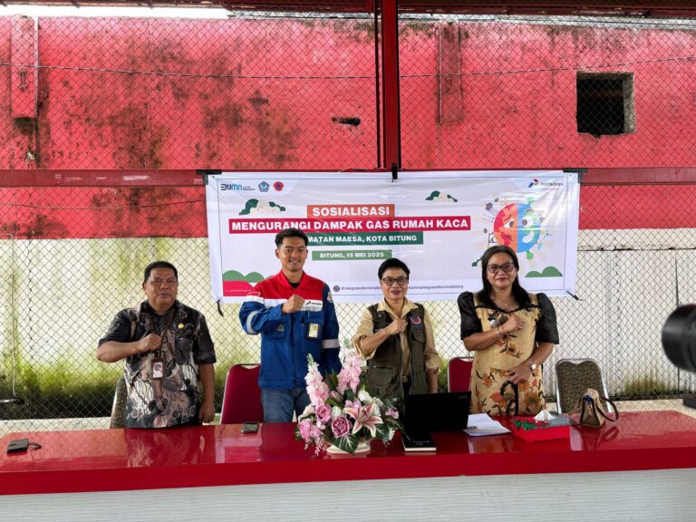 Pertamina Patra Niaga Klaborasi Dengan BPBD Gelar Sosialisasi Pengurangan Dampak Gas Rumah Kaca