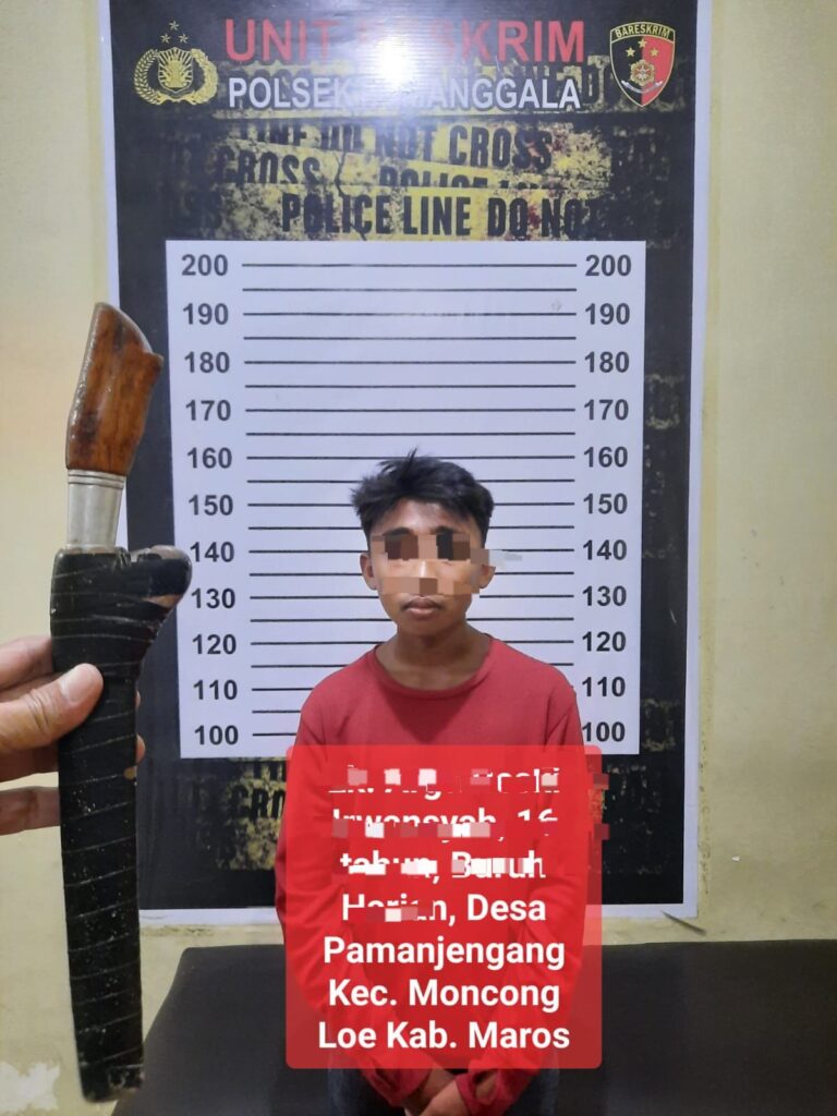 Cipta Kondisi Malam Minggu Polsek Manggala Amankan Puluhan Motor Brong dan Satu Pembawa Sajam