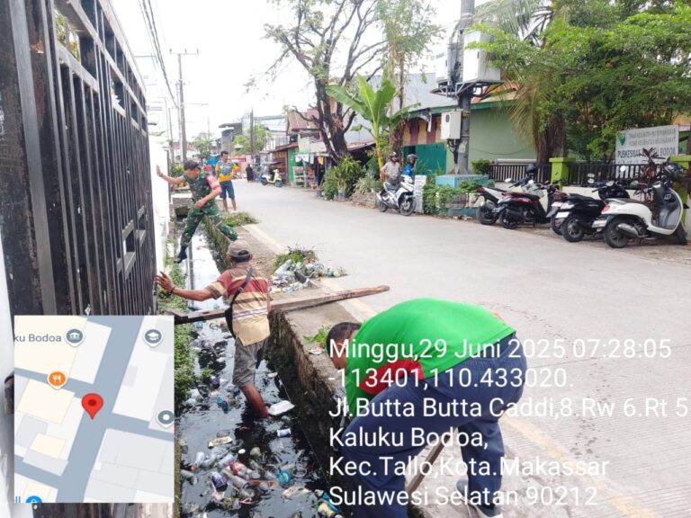 KORAMIL 1408-02/TALLO GELAR KARYA BAKTI PEMBERSIHAN SELOKAN