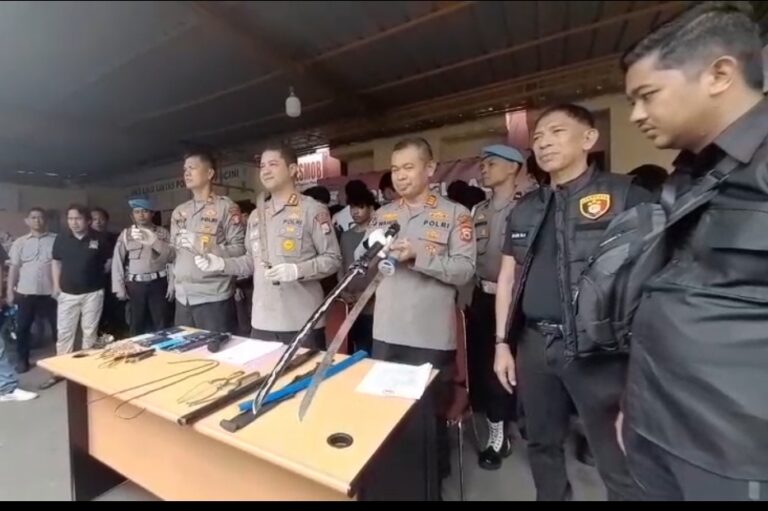 Polisi Tangkap 24 Geng Motor Di Makassar