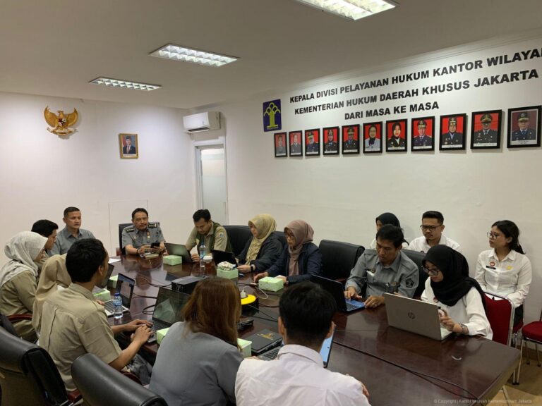 Pemprov DKI dan Kanwil Kemenkum DKJ Gelar Rapat Harmonisasi Raperda RKPD 2026