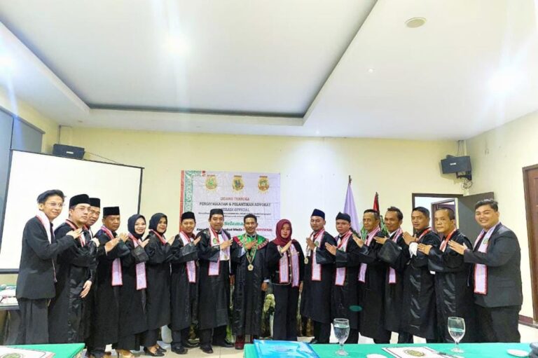 Advokat PERADI Profesional Lantik Advokat Muda Gelombang ke 14