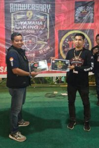Ratusan Penunggng RX king Menghadiri Acara Anniversary ke 9 Tahun YKG , Yamaha King Gowa Di Wisata Istana Mappala