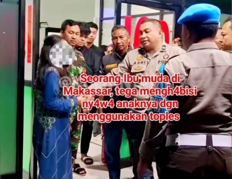 Miris, Ibu Muda Bunuh Bayinya Pakai Toples