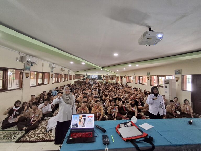 Bahaya Penggunaan Narkoba yang merusak generasi bangsa, disosialisasikan pada MPLS di SMAN 8 Jakarta