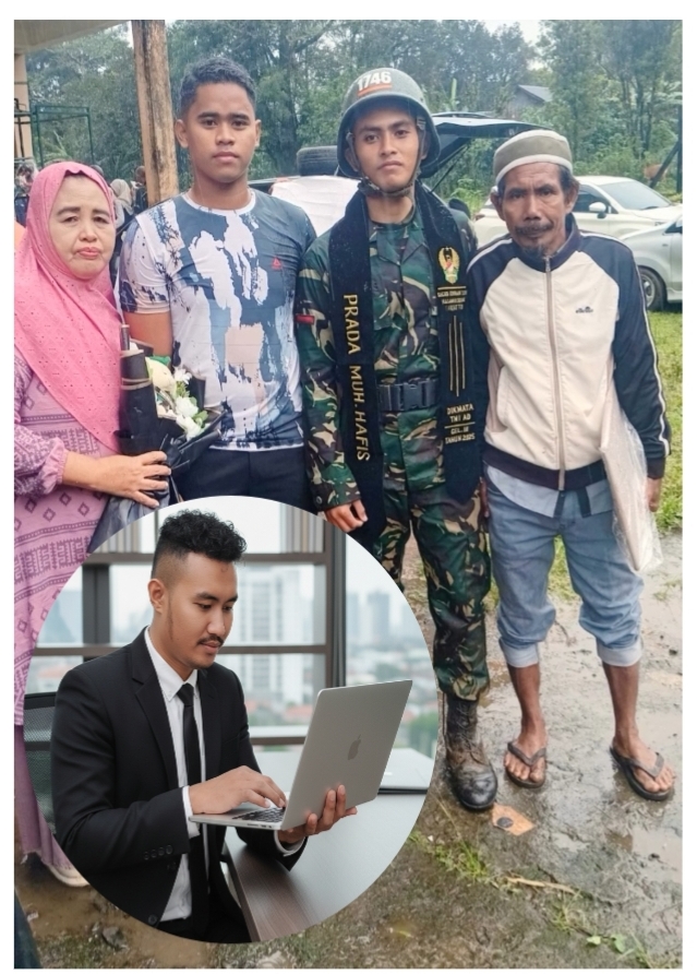 Direktur Media Dutakarsa Beri Ucapan Selamat Buat Adek Sepupu Jadi Anggota TNI AD