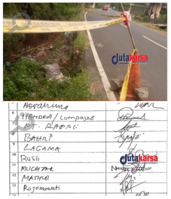 Diduga Palsukan Tandatangan Warga, APH Barru Diminta Tutup Aktivitas Tambang Milik PT. Bumi Barru 