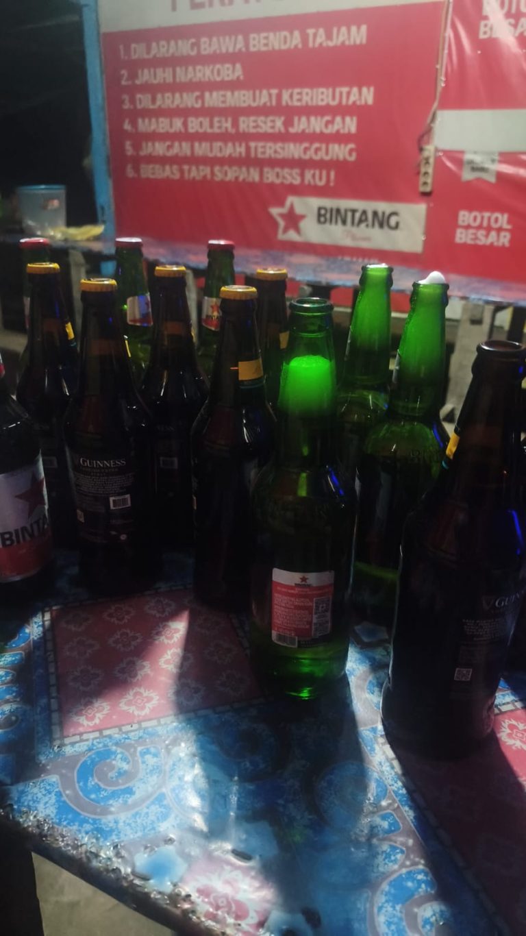 Warga Pertanyakan Pengawasan Aparat terhadap Dugaan Peredaran Miras yang Berlangsung Lama