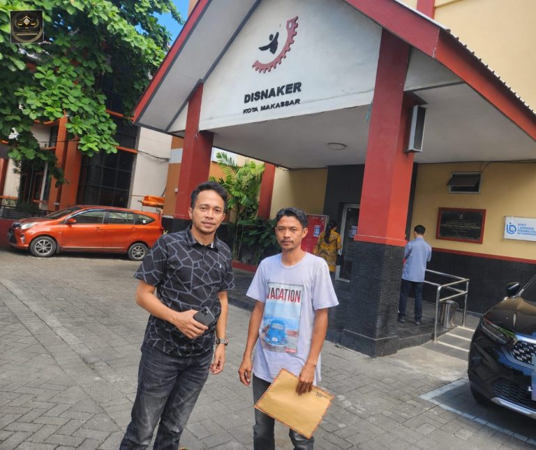 PT. Full House Servindo Absen di Disnaker Makassar, Kuasa Hukum Pekerja Desak Itikad Baik & Kehadiran Langsung Pada 24 Juni 2026