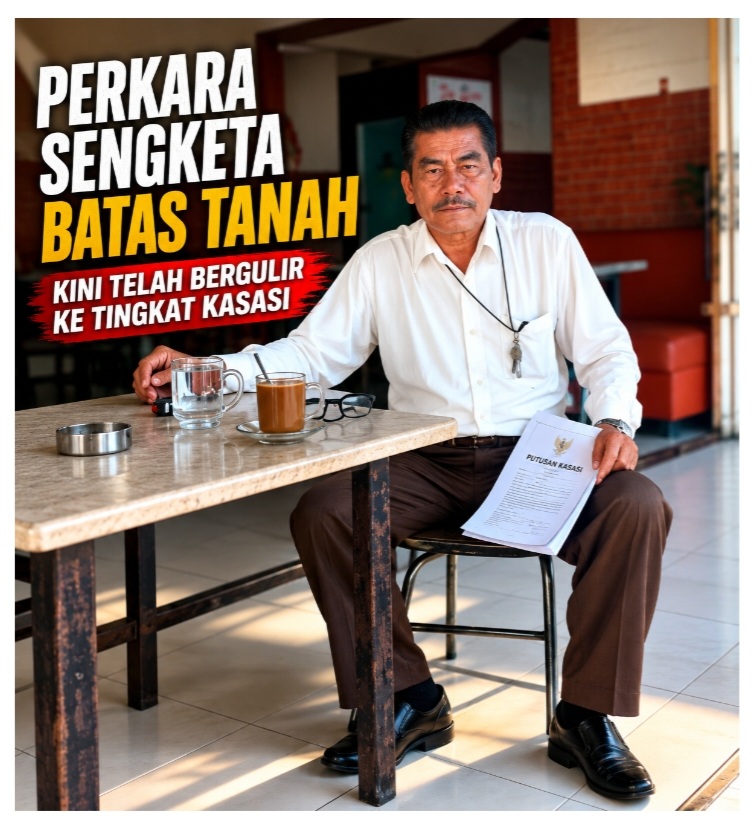 Perkara Sengketa Batas Tanah Kini Telah Bergulir Ke Tingkat Kasasi