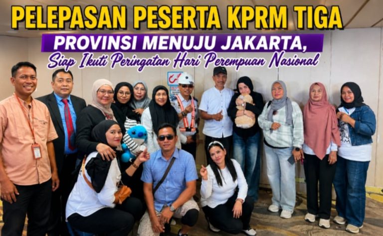 AJUN Lepas 82 Peserta Menuju Jakarta Hadiri Hari Perempuan Nasional