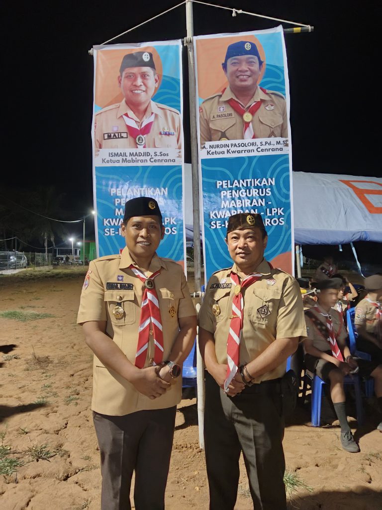 Pelantikan Pengurus Kwarran-LPK se-Kabupaten Maros Berlangsung Khidmat, Semangat Baru Perkuat Gerakan Pramuka