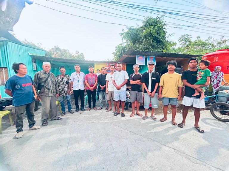 Ketua RW 05 Kelurahan Tallo Bersama Penyuluh KKP Bentuk Dua Kelompok Nelayan