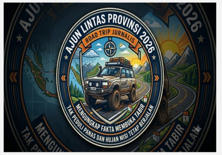 AJUN GELAR ROAD TRIP JURNALIS LINTAS NUSANTARA : Perkuat Profesionalisme Bangun Sinergi, Dan Sorot Potensi Pelanggaran