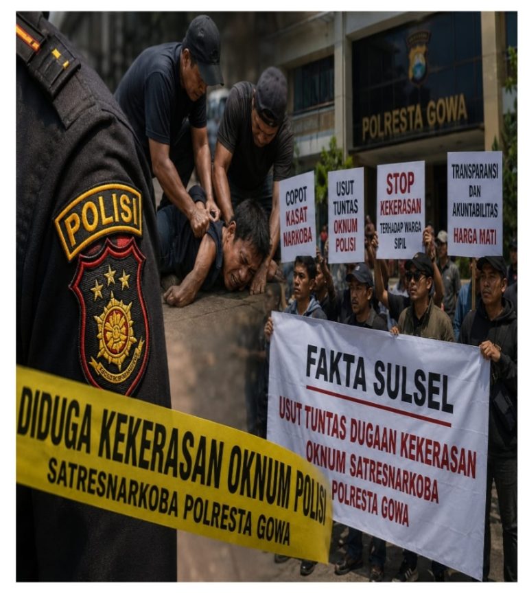 Ngeri !! Warga Sipil Diduga Dianiaya Satresnarkoba Polresta Gowa