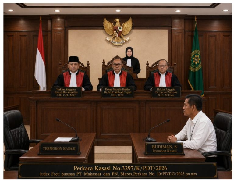 Menunggu Wakil Tuhan Hakim Agung Bersidang di MA RI
