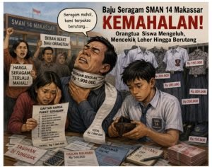 Ngeri !! Harga Seragam Di SMAN 14 Rp1,9 Juta, Orangtua Siswa Tercekik