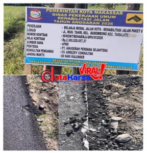 Proyek APBD Senilai Rp. 2 Milyar Lebih, Diduga Dikerjakan Tidak Sesuai RAB, Koalisi LSM Forum Merah Putih Indonesia Desak Inspektorat, BPK, Polda Sulsel Lakukan Audit Investigasi Proyek APBD Senilai Rp. 2 Milyar Lebih, Diduga Dikerjakan Tidak Sesuai RAB, Koalisi LSM Forum Merah Putih Indonesia Desak Inspektorat, BPK, Polda Sulsel Lakukan Audit Investigasi