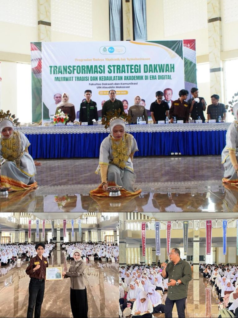 PBAK FDK UIN Alauddin Makassar 2026 Sukses Digelar, 700 Lebih Mahasiswa Baru Didorong Jadi Aktivis Transformatif
