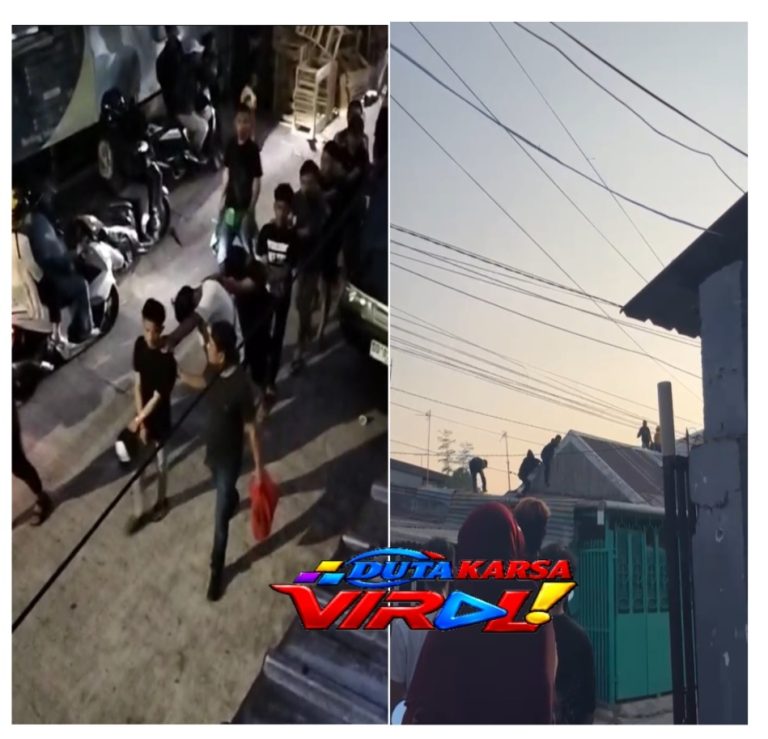 Polisi Gerebek Kampung Narkoba Borta