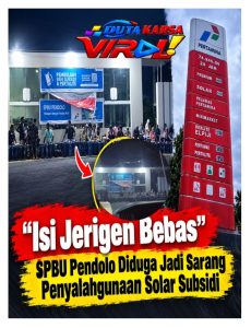 "Isi Jerigen Bebas", SPBU Pendolo Diduga Jadi Sarang Penyalahgunaan Solar Subsidi